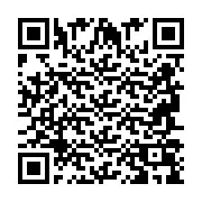 Código QR para número de telefone +2694709965