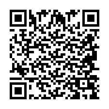 Código QR para número de teléfono +2694709976