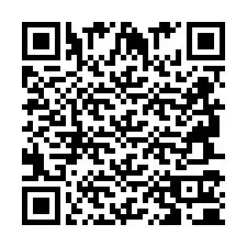 Codice QR per il numero di telefono +2694710000