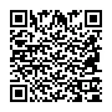 Codice QR per il numero di telefono +2694710003