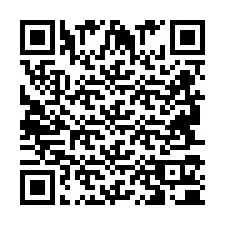 Codice QR per il numero di telefono +2694710006