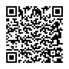 QR код за телефонен номер +2694710040