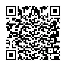 QR-code voor telefoonnummer +2694710054