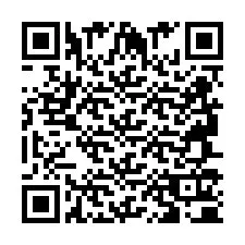 QR kód a telefonszámhoz +2694710060