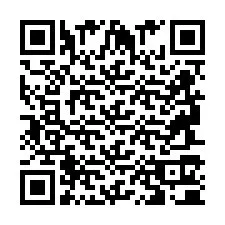 QR-code voor telefoonnummer +2694710081