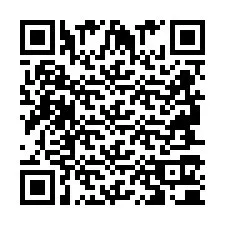 QR Code pour le numéro de téléphone +2694710088