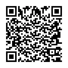 Código QR para número de teléfono +2694710104