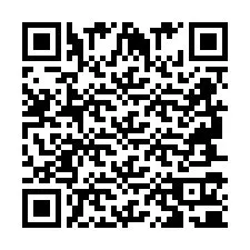 QR-код для номера телефона +2694710108