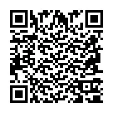 QR код за телефонен номер +2694710109