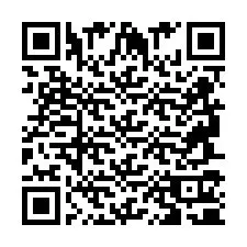 QR Code pour le numéro de téléphone +2694710111