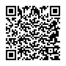 Código QR para número de telefone +2694710125