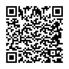 QR код за телефонен номер +2694710126