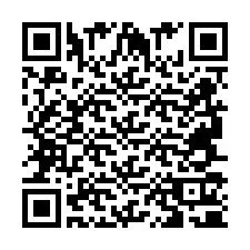 QR-koodi puhelinnumerolle +2694710133