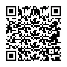 Codice QR per il numero di telefono +2694710147