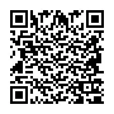 QR код за телефонен номер +2694710156