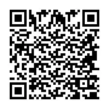 QR код за телефонен номер +2694710166