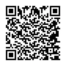 QR-code voor telefoonnummer +2694710177