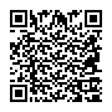 QR-код для номера телефона +2694710183