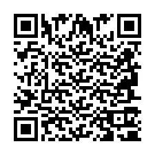 QR Code pour le numéro de téléphone +2694710184