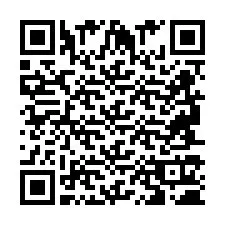 QR код за телефонен номер +2694710249