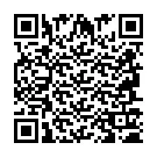 QR-code voor telefoonnummer +2694710254