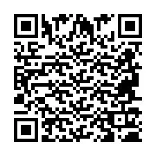 QR код за телефонен номер +2694710257