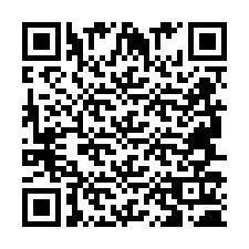 QR код за телефонен номер +2694710273