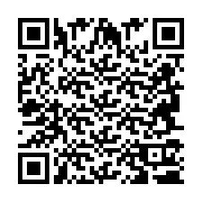 Kod QR dla numeru telefonu +2694710312