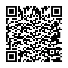 QR-code voor telefoonnummer +2694710317