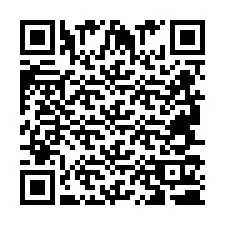 QR Code pour le numéro de téléphone +2694710333