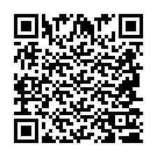 Codice QR per il numero di telefono +2694710339