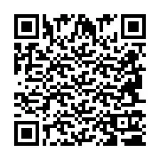 Código QR para número de teléfono +2694710342