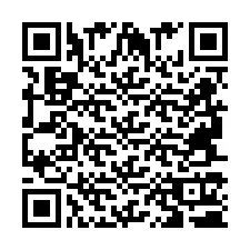 Código QR para número de teléfono +2694710343