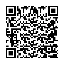 QR код за телефонен номер +2694710346