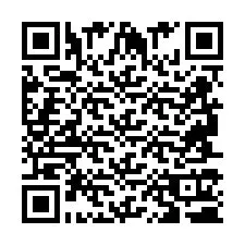 QR-код для номера телефона +2694710349