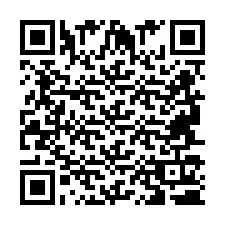 QR код за телефонен номер +2694710357