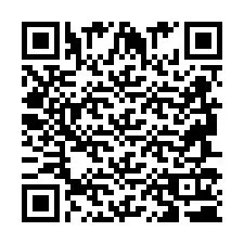 QR kód a telefonszámhoz +2694710361