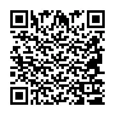 QR-code voor telefoonnummer +2694710373