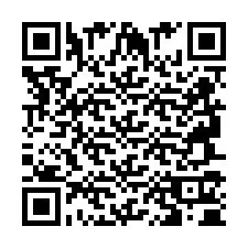 Kod QR dla numeru telefonu +2694710410