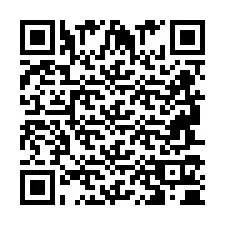 QR kód a telefonszámhoz +2694710415