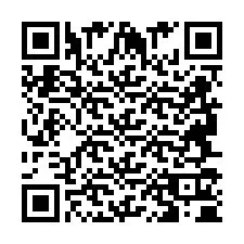 QR Code pour le numéro de téléphone +2694710422