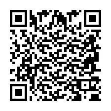 QR Code pour le numéro de téléphone +2694710425