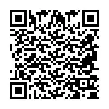 QR-koodi puhelinnumerolle +2694710437