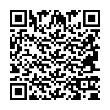 QR-code voor telefoonnummer +2694710443