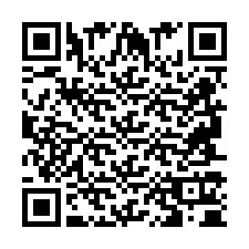 QR Code pour le numéro de téléphone +2694710449