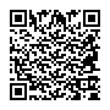 QR код за телефонен номер +2694710483