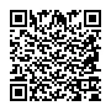 Codice QR per il numero di telefono +2694710489