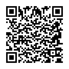 QR-код для номера телефона +2694710495