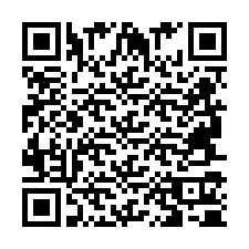 Codice QR per il numero di telefono +2694710503