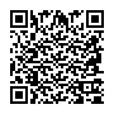 Codice QR per il numero di telefono +2694710508